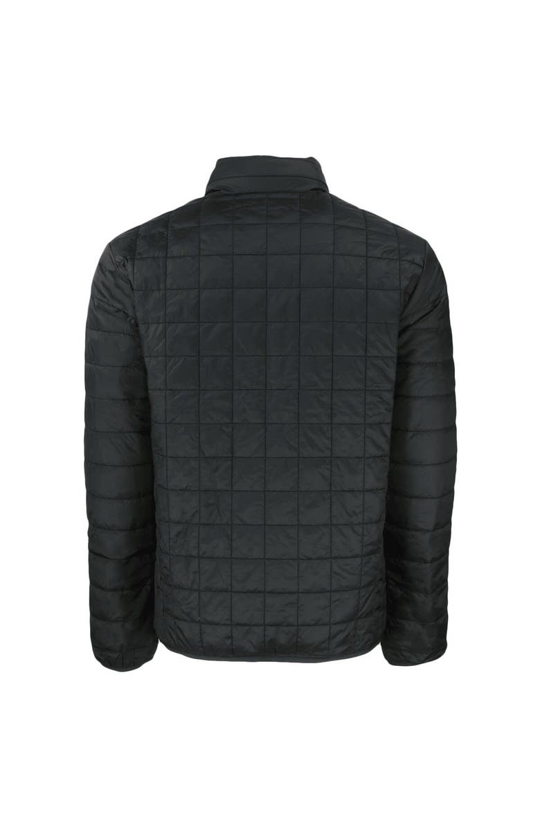 Cutter & Buck Men's Cutter & Buck  Black Ivy League Rainier PrimaLoft Eco Insulated Full-Zip Puffer Jacket, Alternate, color, Black