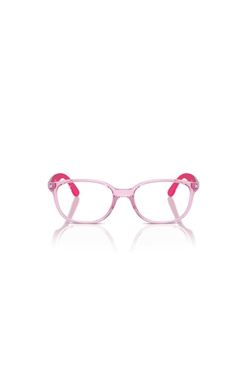 Ray Ban Ray-ban 46mm Phantos Optical Glasses In Pink