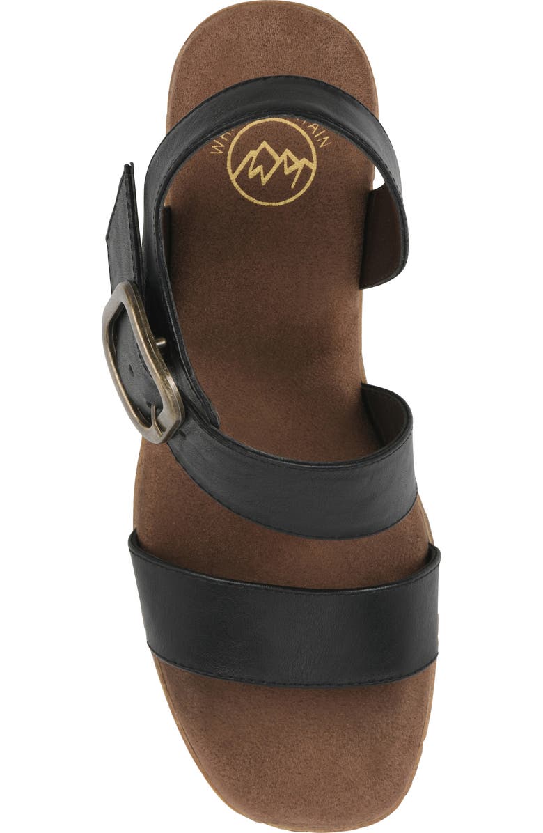 White Mountain Footwear Barb Platform Sandal, Alternate, color,