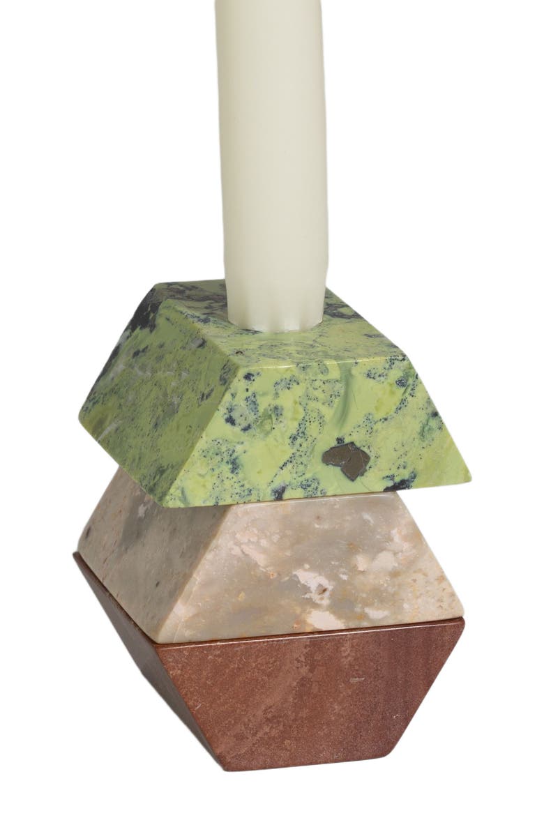 DAR PROYECTOS Stackable Candelabra / Triangle Puzzle, Alternate, color, Multi