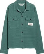 Brain Dead Waffle Button-Up Shirt