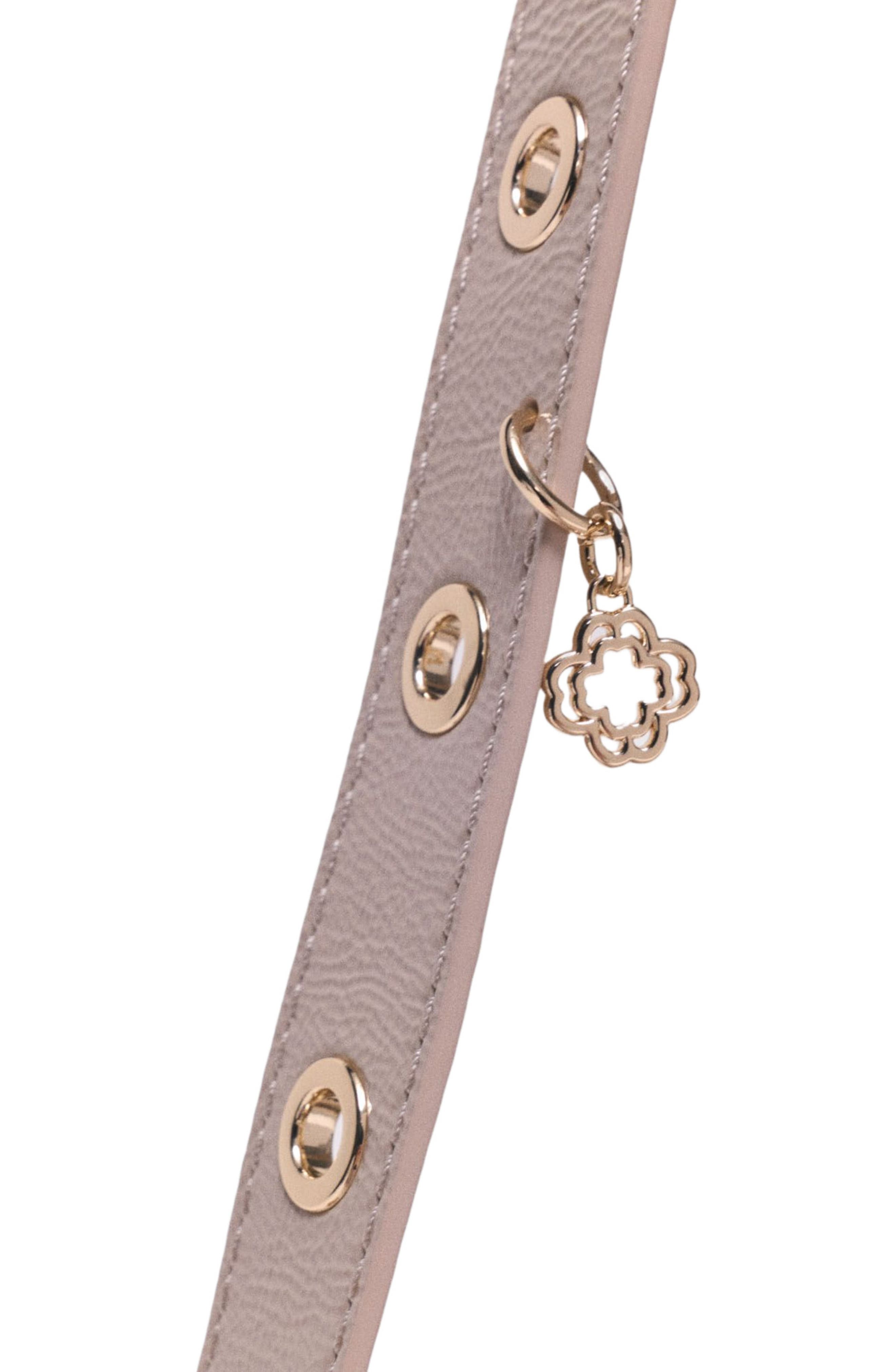 maje Naplak leather Miss M Mini bag, Alternate, color, Navy