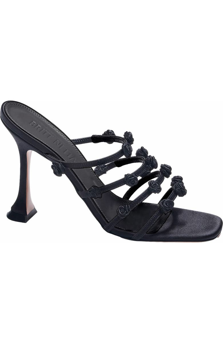 Britt Netta Juliette Sandal, Alternate, color, Black