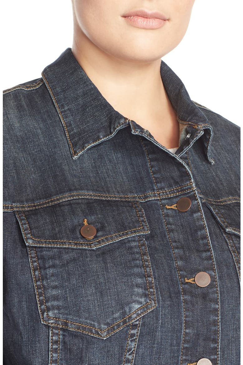 Denim Jacket, Alternate, color, GRATITUDE