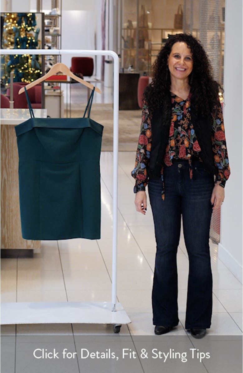 Azra Twill Sleeveless Minidress, sales video thumbnail