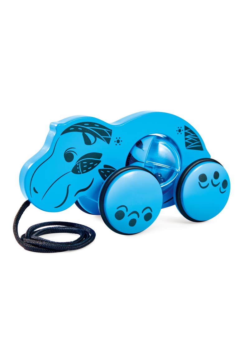 William the Hippo Spin & Stroll Pull Toy, Main, color, MULTI