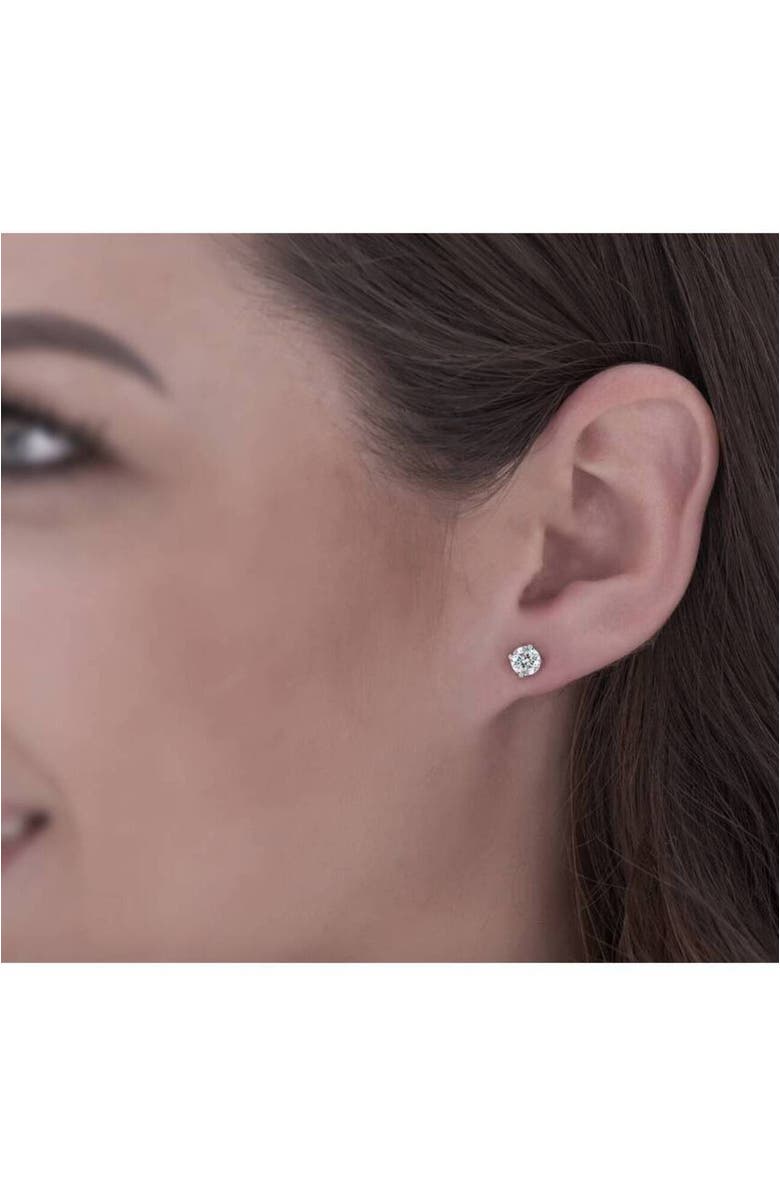 Bliss Diamond 1Ct TW Round Diamond Studs 14k Gold Lab Grown, Alternate, color,