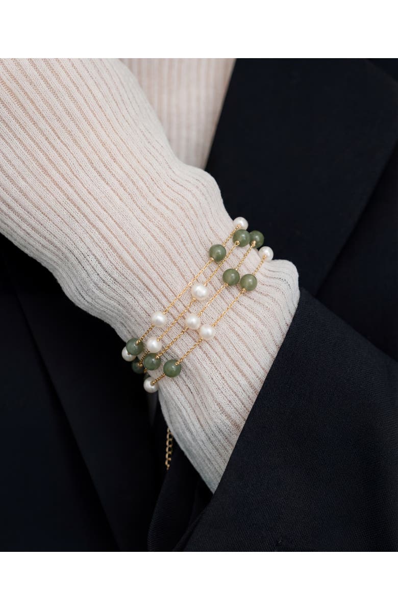 seree Olivia Jade pearl bracelet, Alternate, color, 