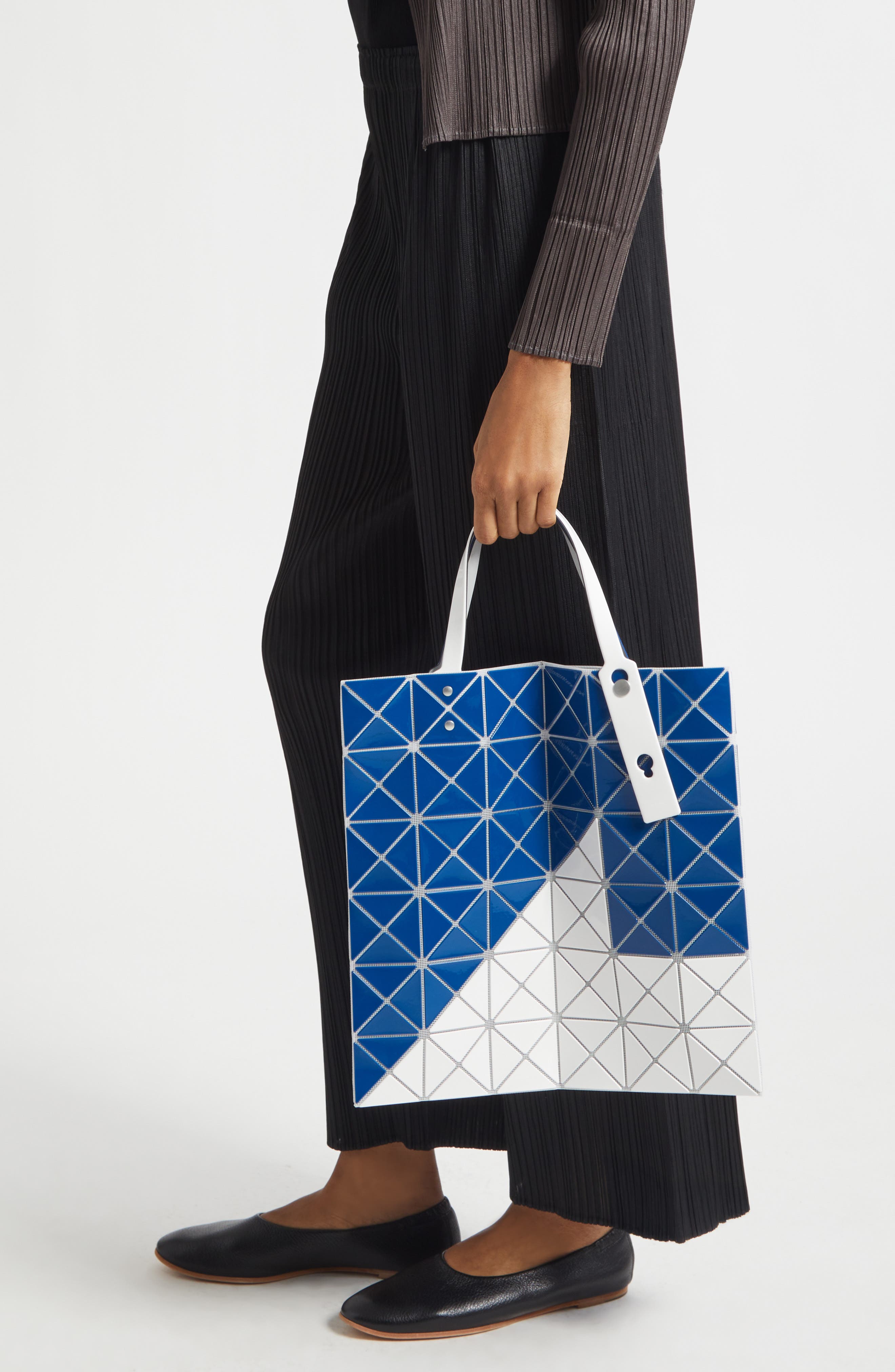 Bao Bao Issey Miyake Sign Prism Tote, Alternate, color, Blue