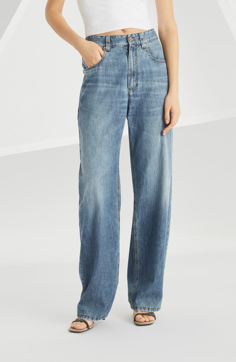 Brunello Cucinelli Contemporary Loose trousers, Alternate, color, 