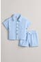 selected Blue Quiet Fine Stripe