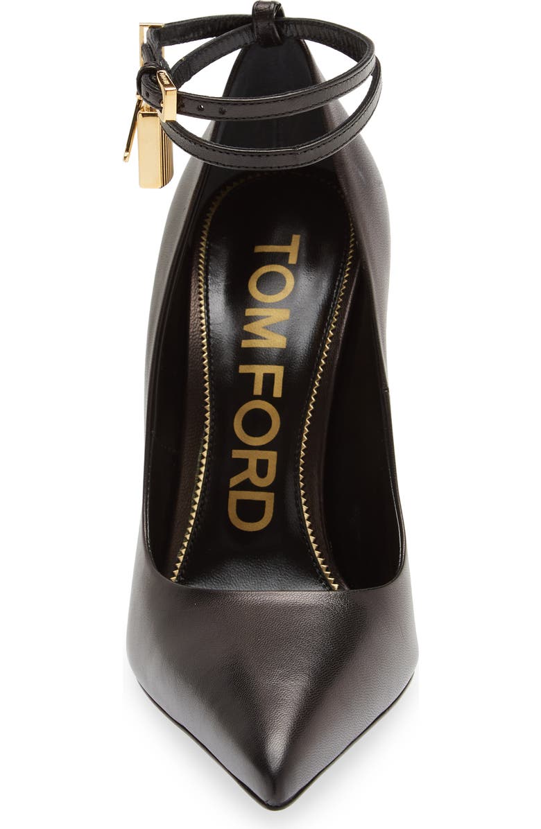 TOM FORD Padlock Pointed Toe Pump, Alternate, color,