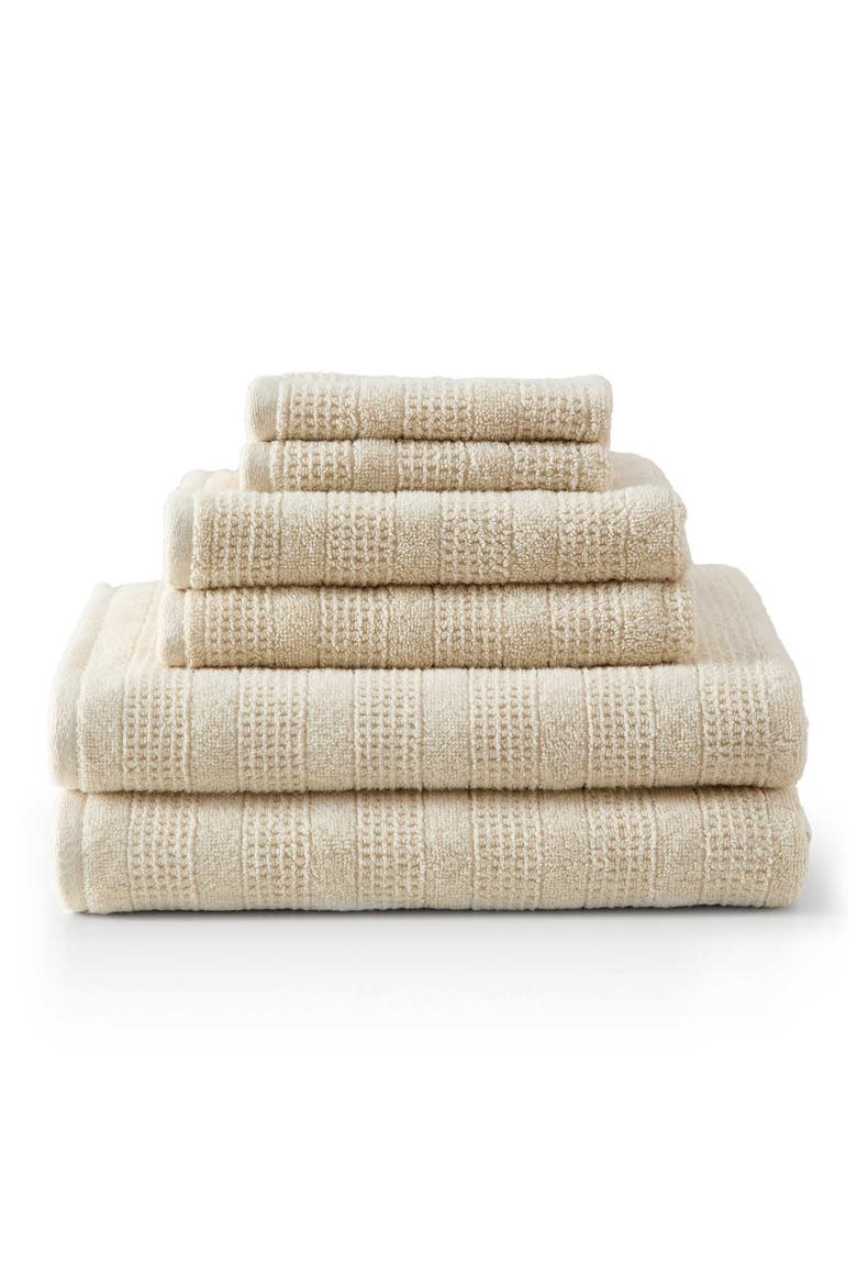 Bedford Cottage Cotton Towel Set, Main, color, WHEAT