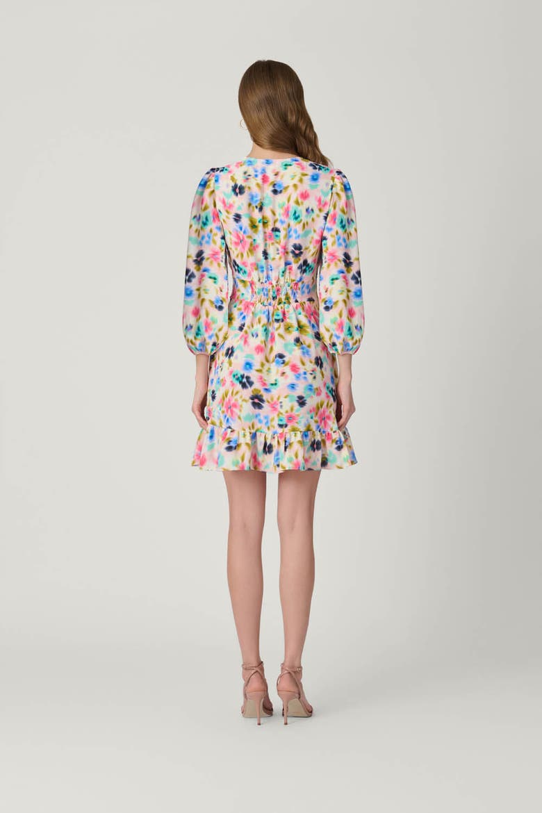 Weezie Poppy Floral Dress, Alternate, color, Multi