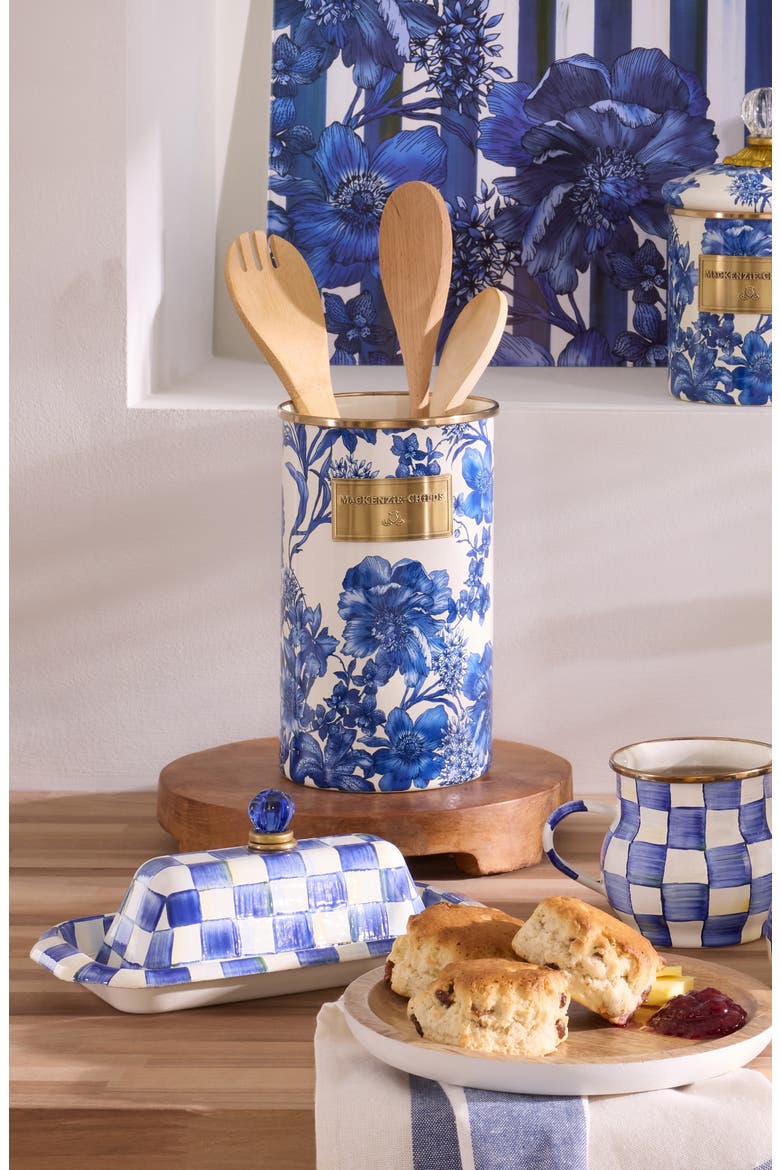 Royal English Garden Utensil Holder, Alternate, color, ROYAL