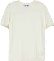 PARTOW Enzo Short Sleeve Virgin Wool Sweater