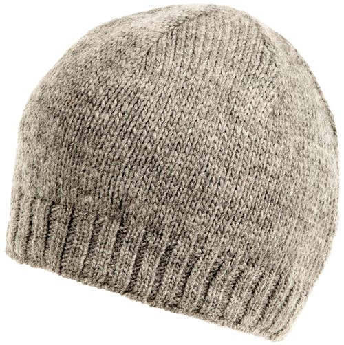 Nirvanna Designs Rib Band Beanie In Gray