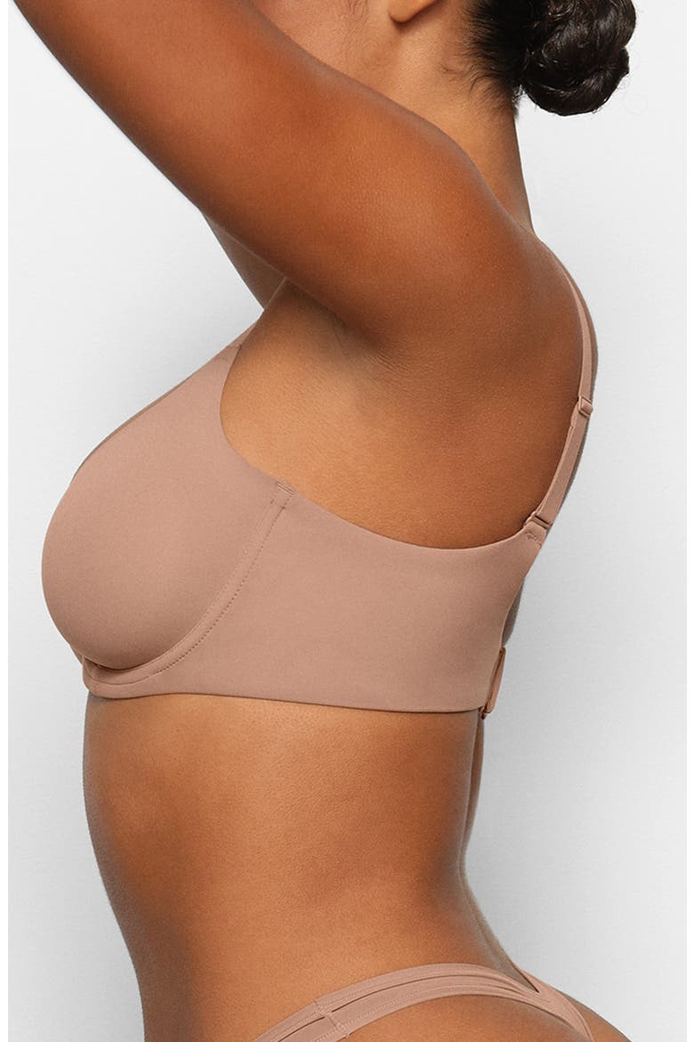 Fits Everybody Unlined Demi Bra, Alternate, color, SIENNA