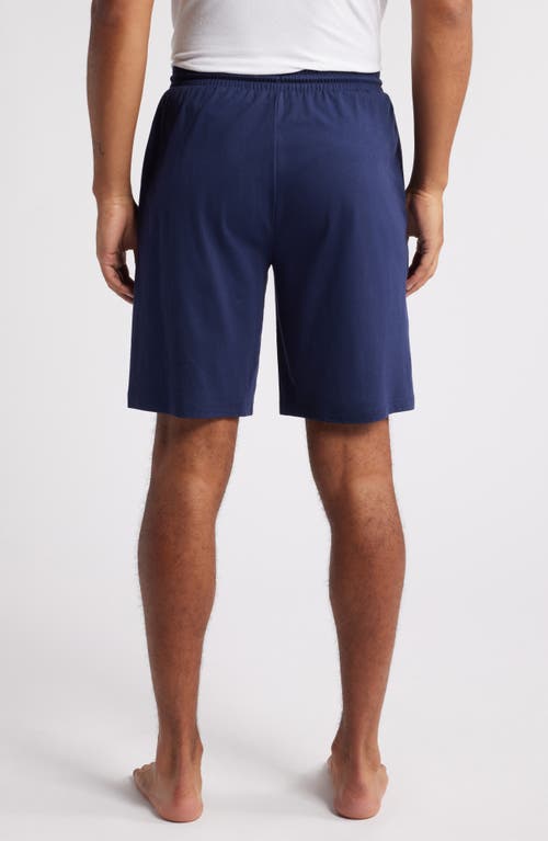 Nordstrom Cotton & Tencel® Modal Lounge Shorts In Navy Peacoat