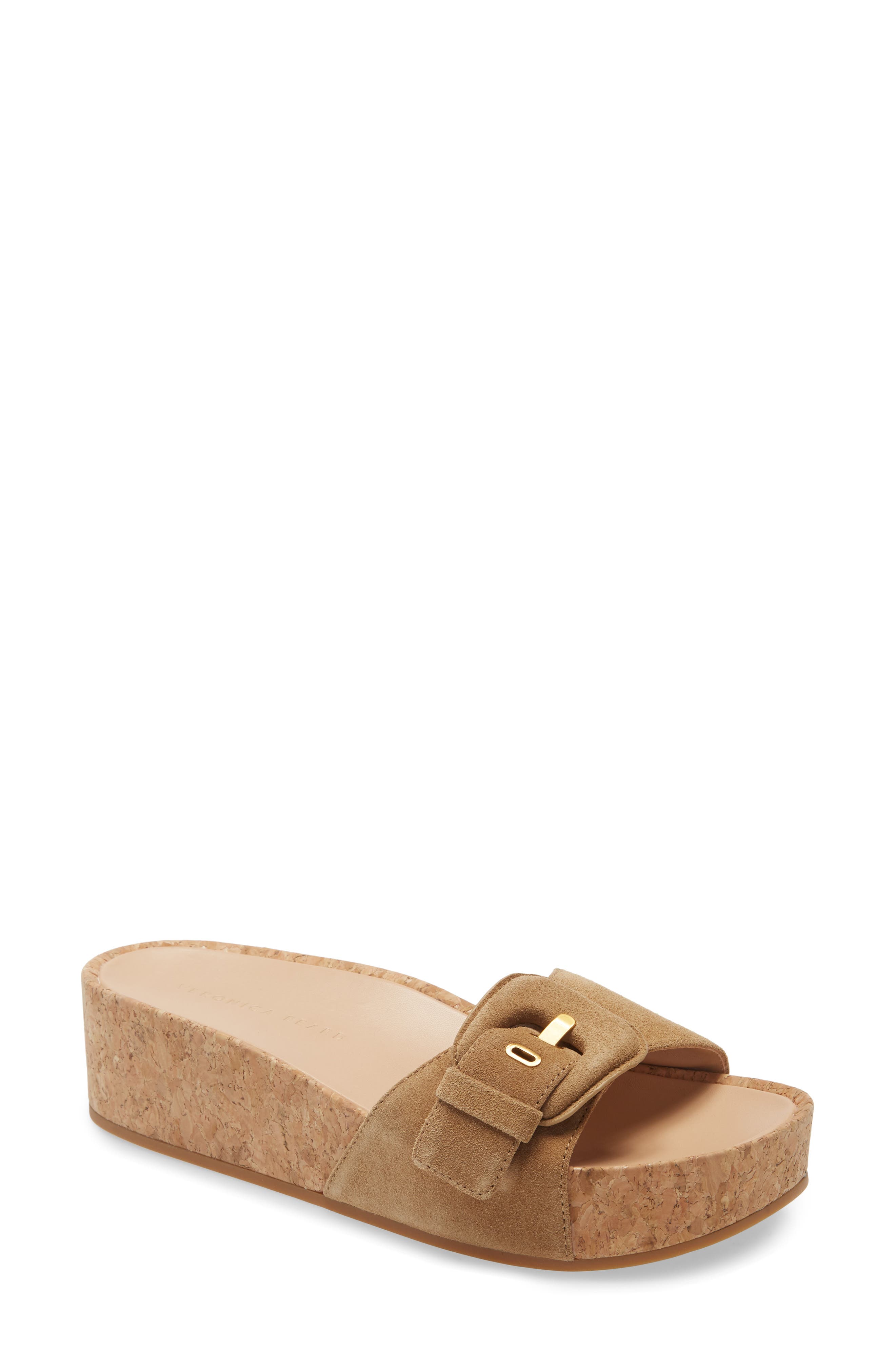Veronica Beard Dixie Platform Slide Sandal, Main, color, 