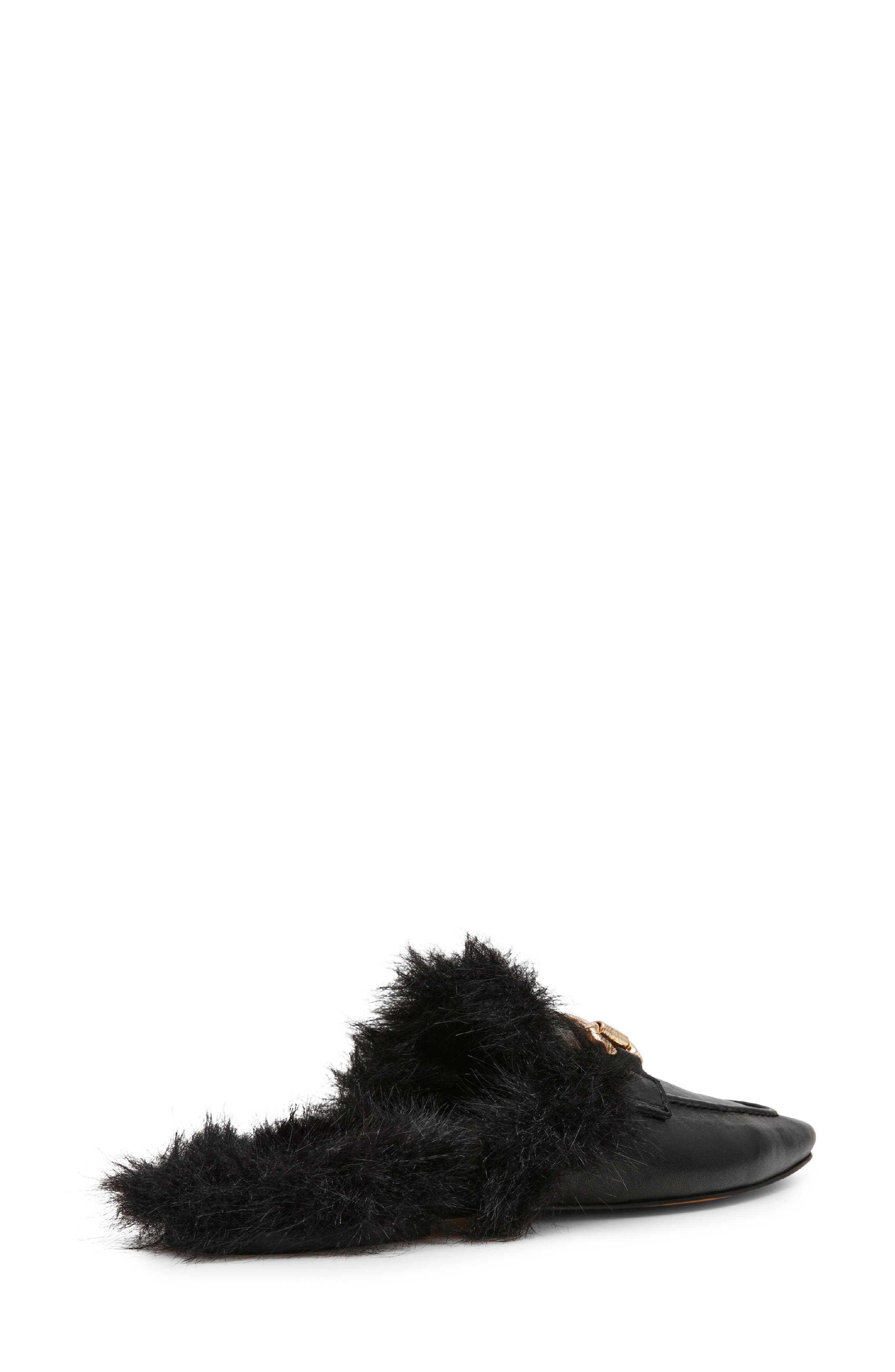 Romeo Leather Mule, Alternate, color, BLACK