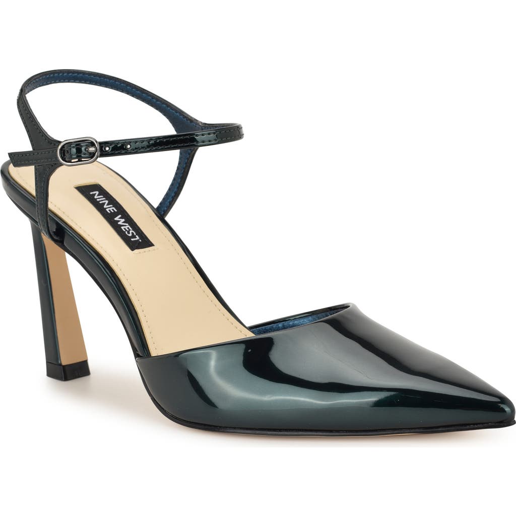 Nine West Dres Ankle Strap Pointed Toe Pump