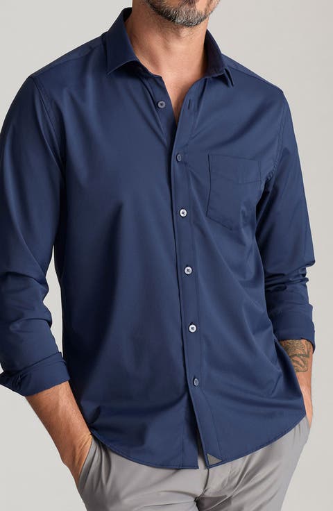 Gironde Performance Stretch Button-Up Shirt