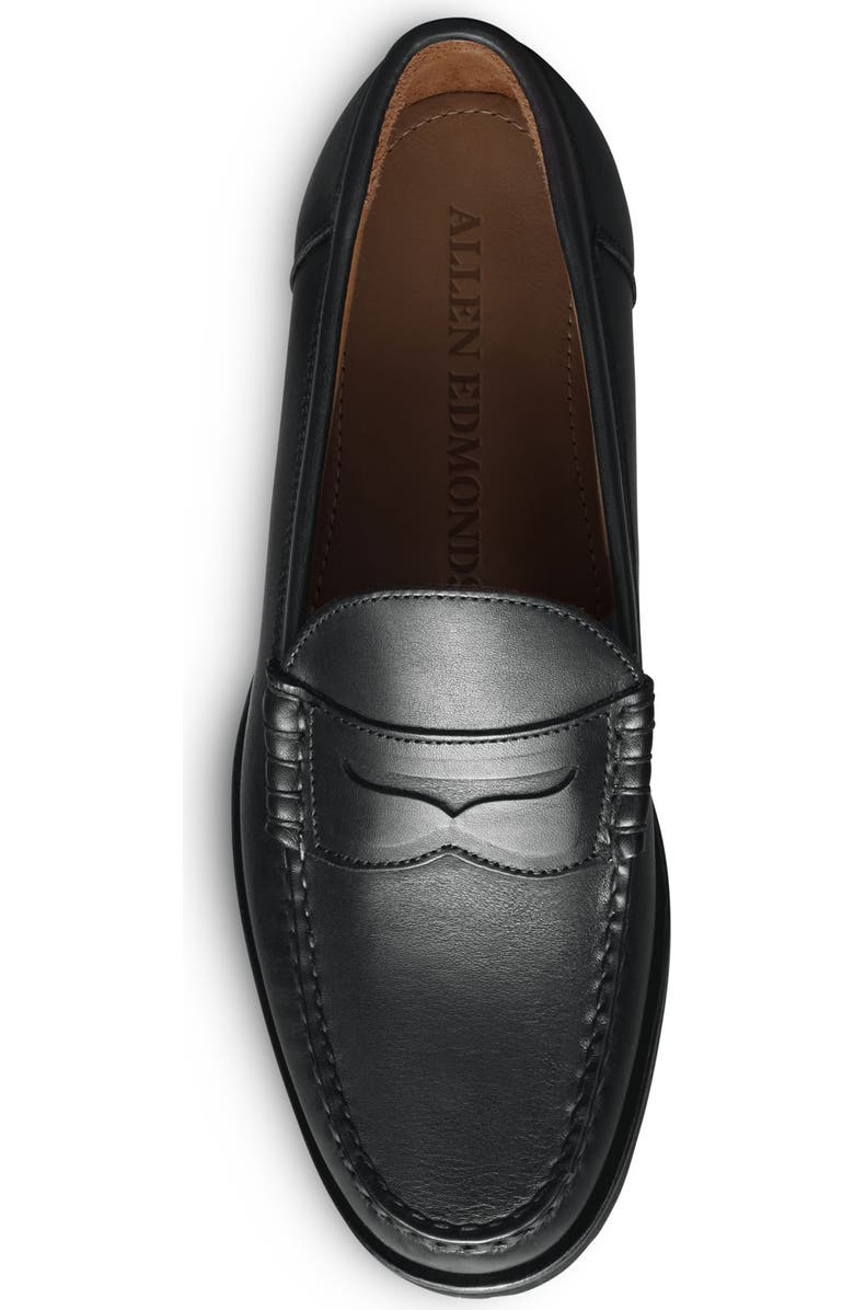 Allen Edmonds Nelson Penny Loafer, Alternate, color, Black Leather