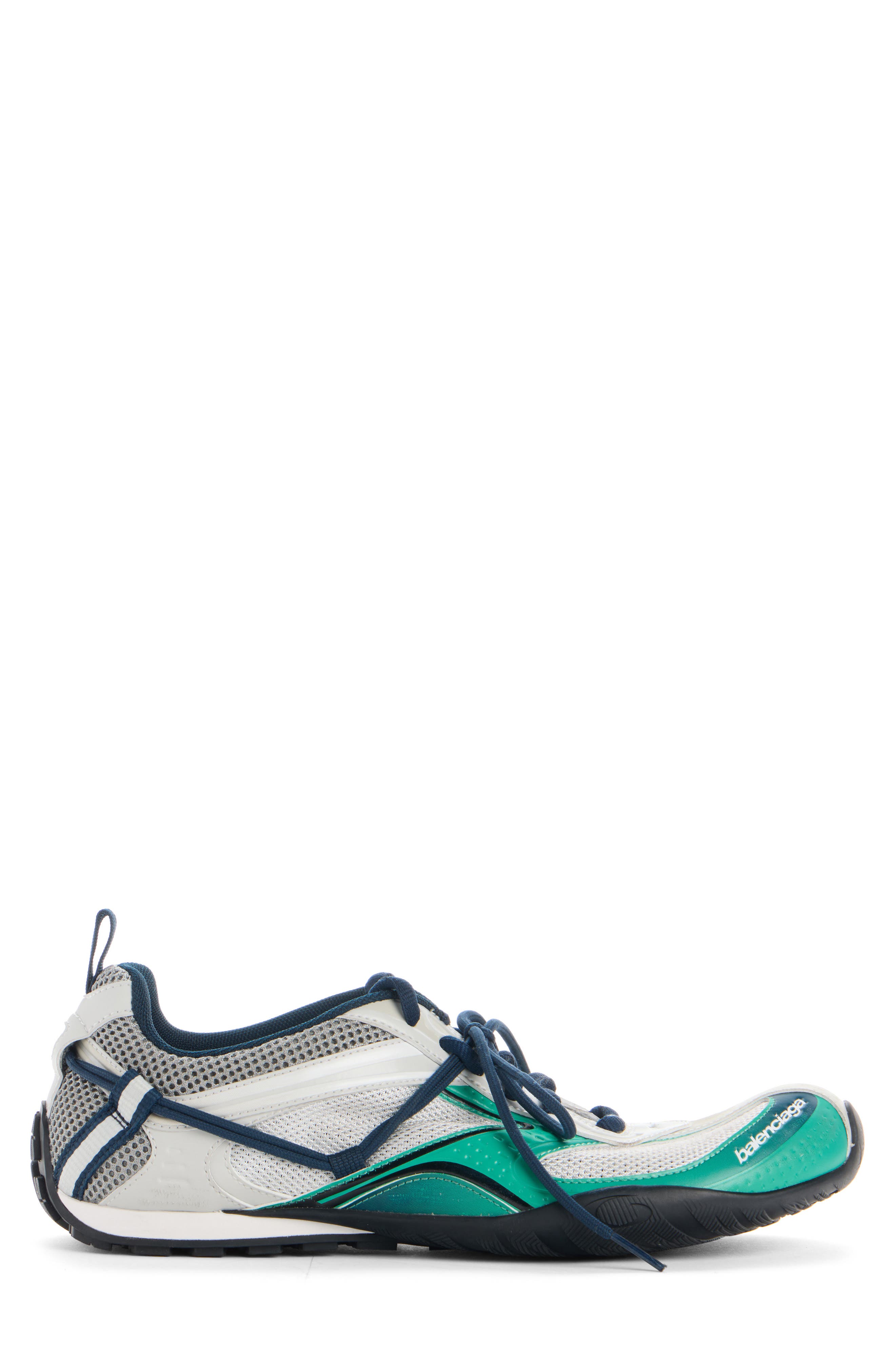 Balenciaga Radar Sneaker, Alternate, color, Light Grey/ Green/ Black