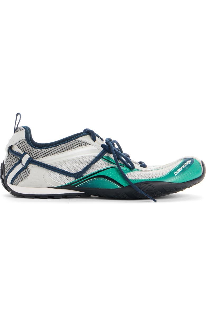 Balenciaga Radar Sneaker, Alternate, color, Light Grey/ Green/ Black