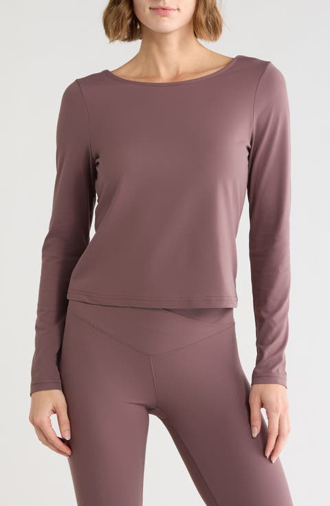 Serenity Twist Back Long Sleeve Tee