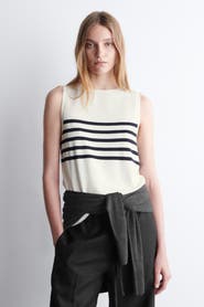 COS Striped Knitted Tank Top