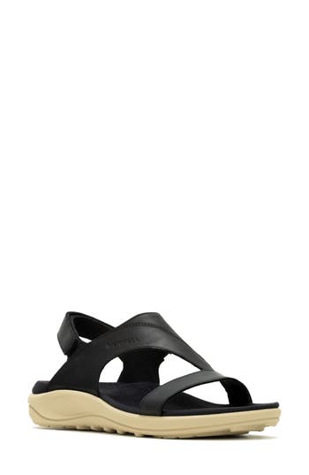 Merrell District 4 Luxe Backstrap Sandal In Black