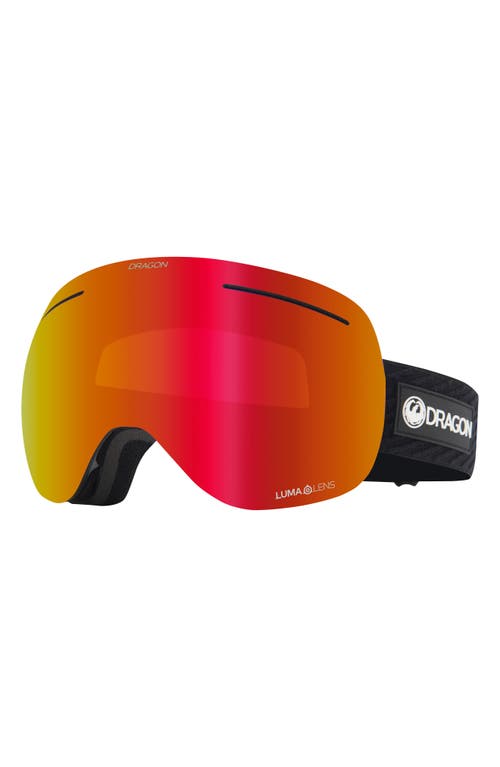 Dragon Dr X1 75mm Polarized Snow Goggles In Multi