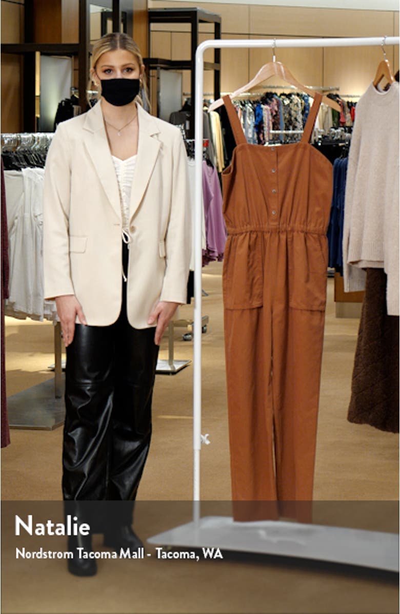 Sleeveless Utility Jumpsuit, sales video thumbnail