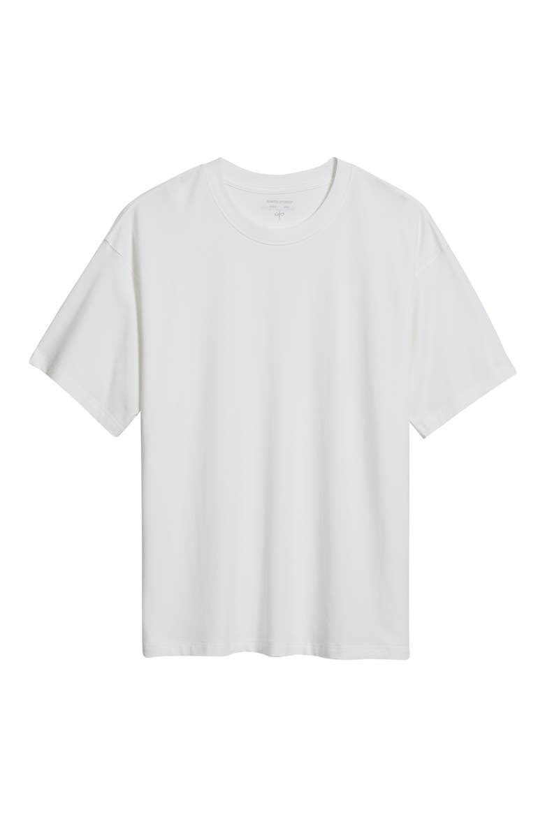 Base Cotton T-Shirt, Alternate, color, WHITE