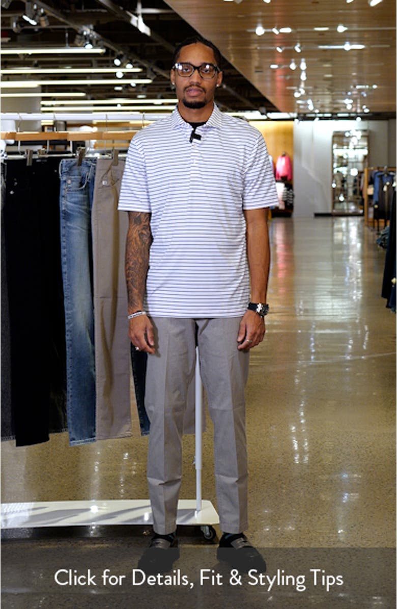 Bronte Stripe PREP-FORMANCE Golf Polo, sales video thumbnail