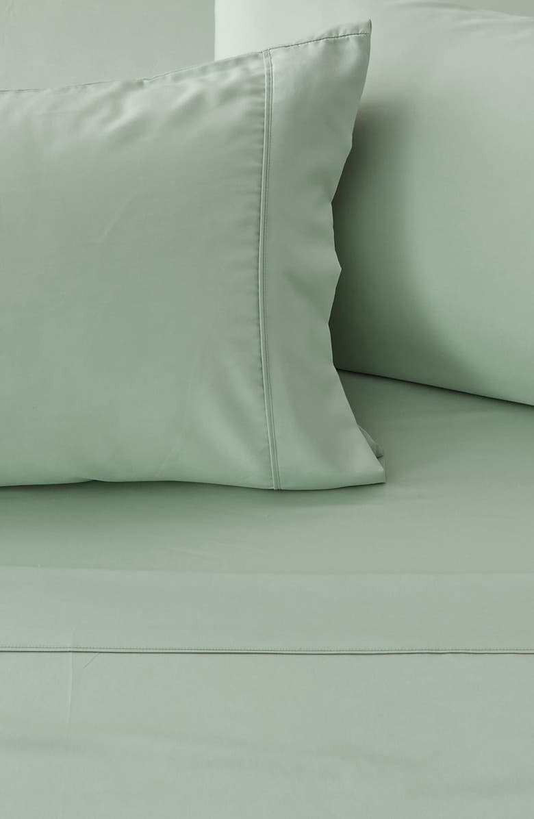 Woven & Weft Wrinkle Resistant Sheet Set, Alternate, color, Sage