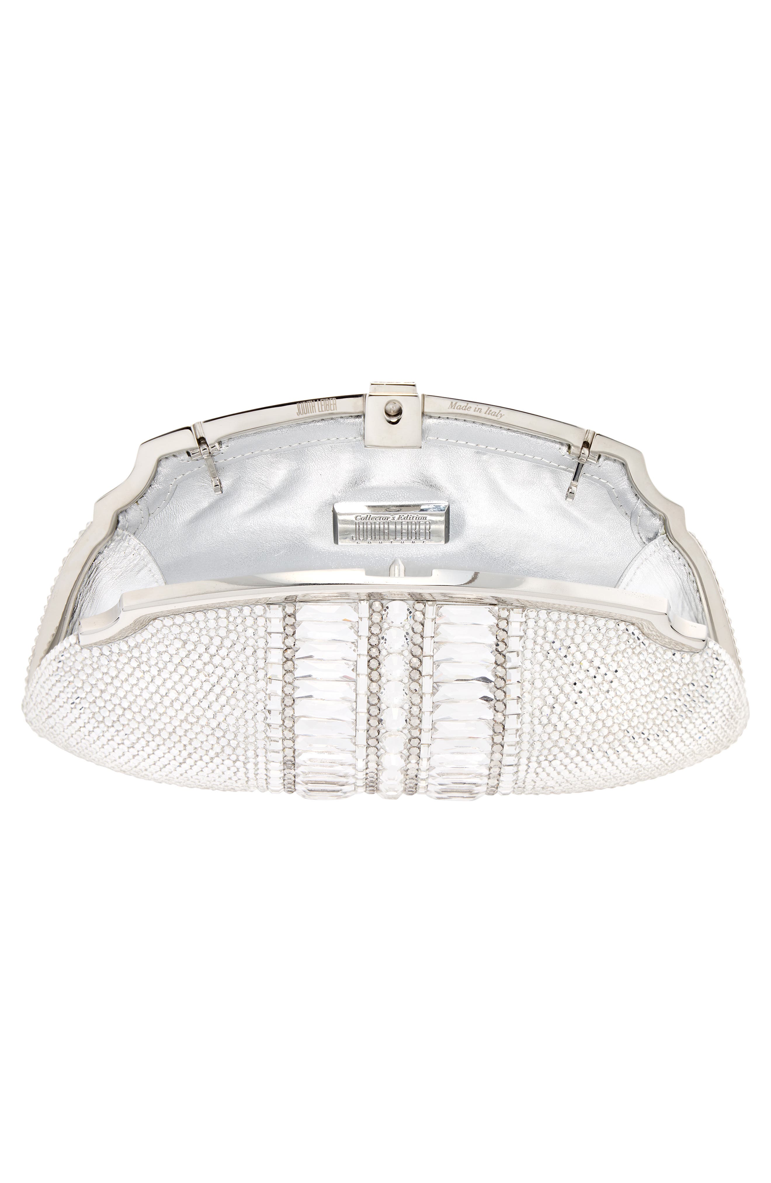 JUDITH LEIBER COUTURE Mini Venetian Crystal Embellished Clutch, Alternate, color, 