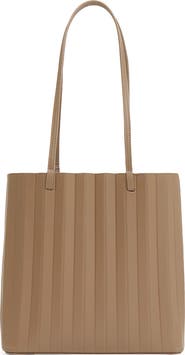 Mansur Gavriel Pleated Filo Leather Tote