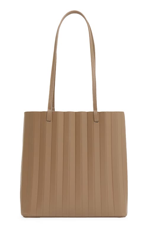 Mansur Gavriel Pleated Filo Leather Tote in Anise/anise at Nordstrom