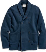 Billy Reid John Shawl Collar French Terry Jacket