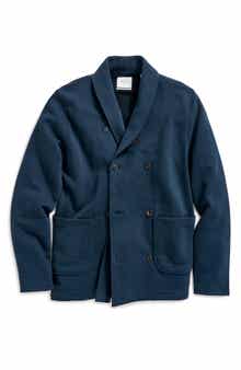 Billy Reid John Shawl Collar French Terry Jacket