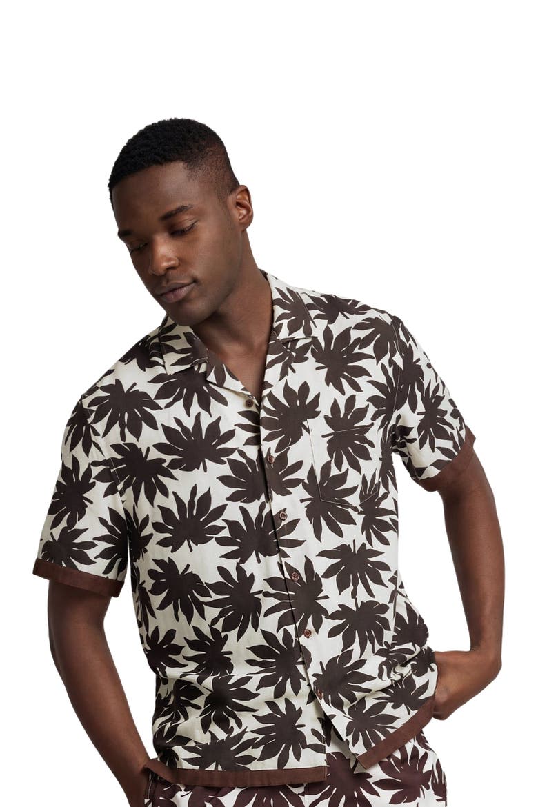 Air Linen Shirt, Alternate, color, Egret