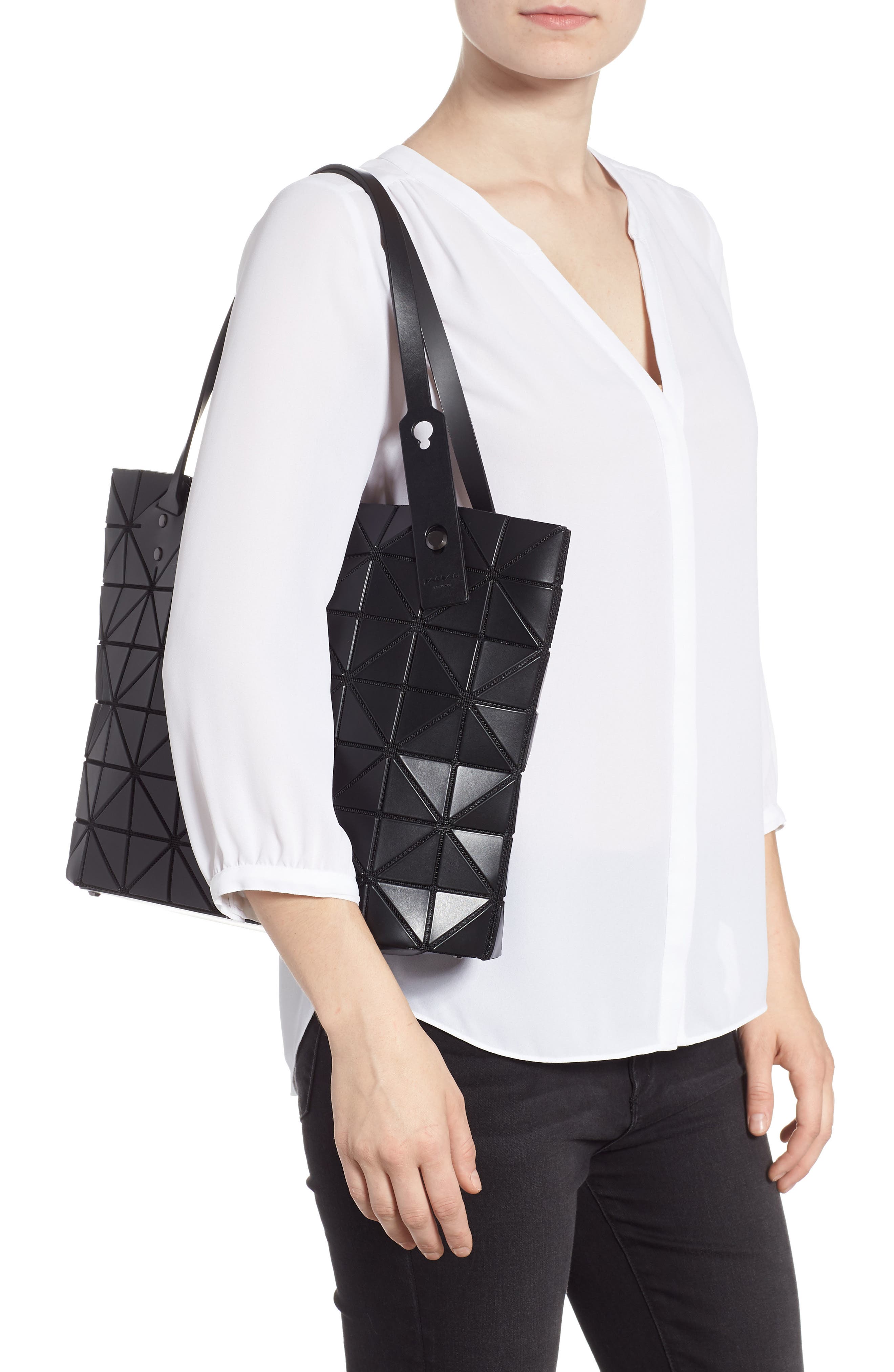 Rock Matte Shoulder Bag, Alternate, color, MATTE BLACK