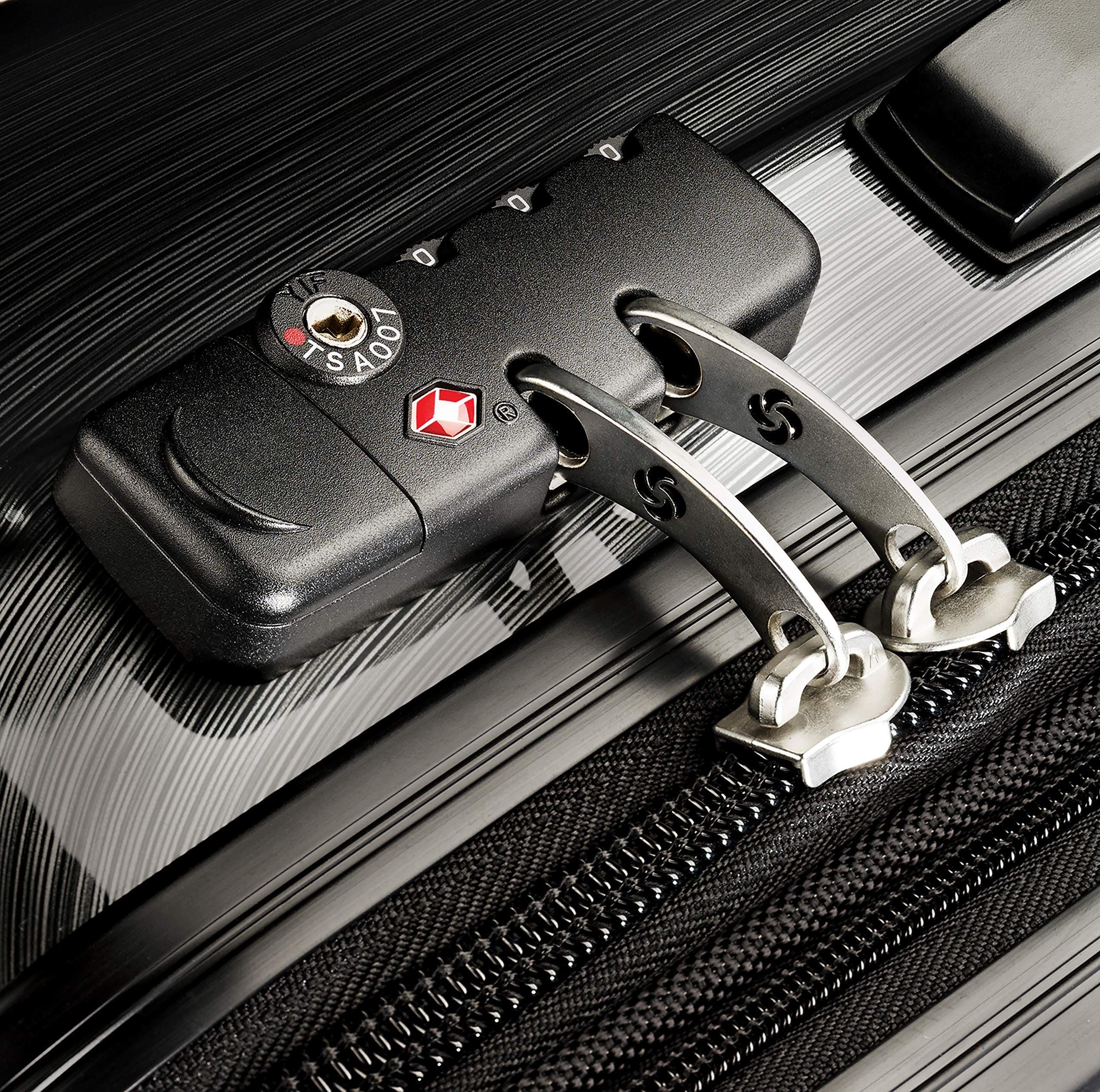 Samsonite Winfield 2 (20/28) 2-Piece Set Hardside Expandable Luggage with Spinner Wheels, Alternate, color, Brushed Anthracite