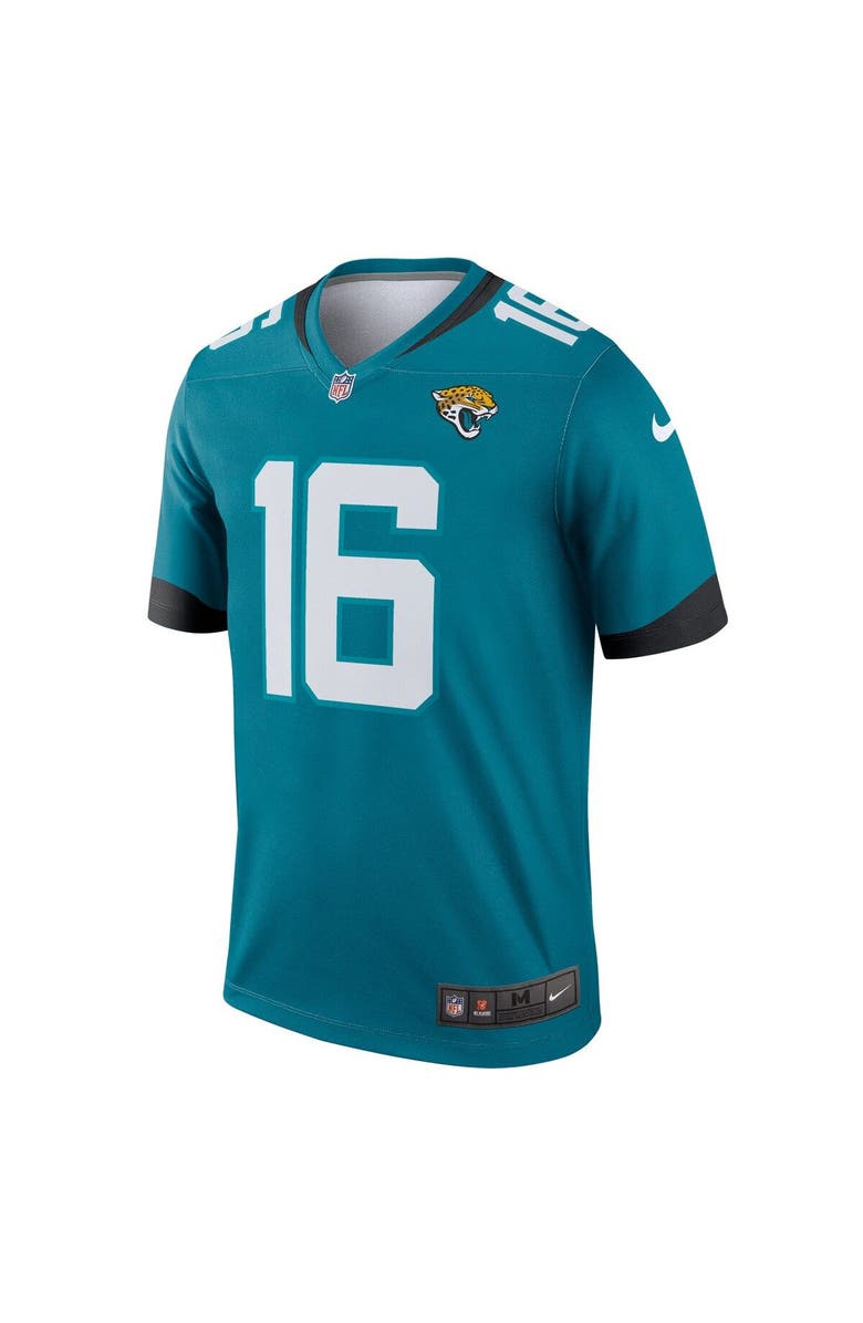 Nike Men's Nike Trevor Lawrence Teal Jacksonville Jaguars Legend Jersey, Alternate, color, Teal