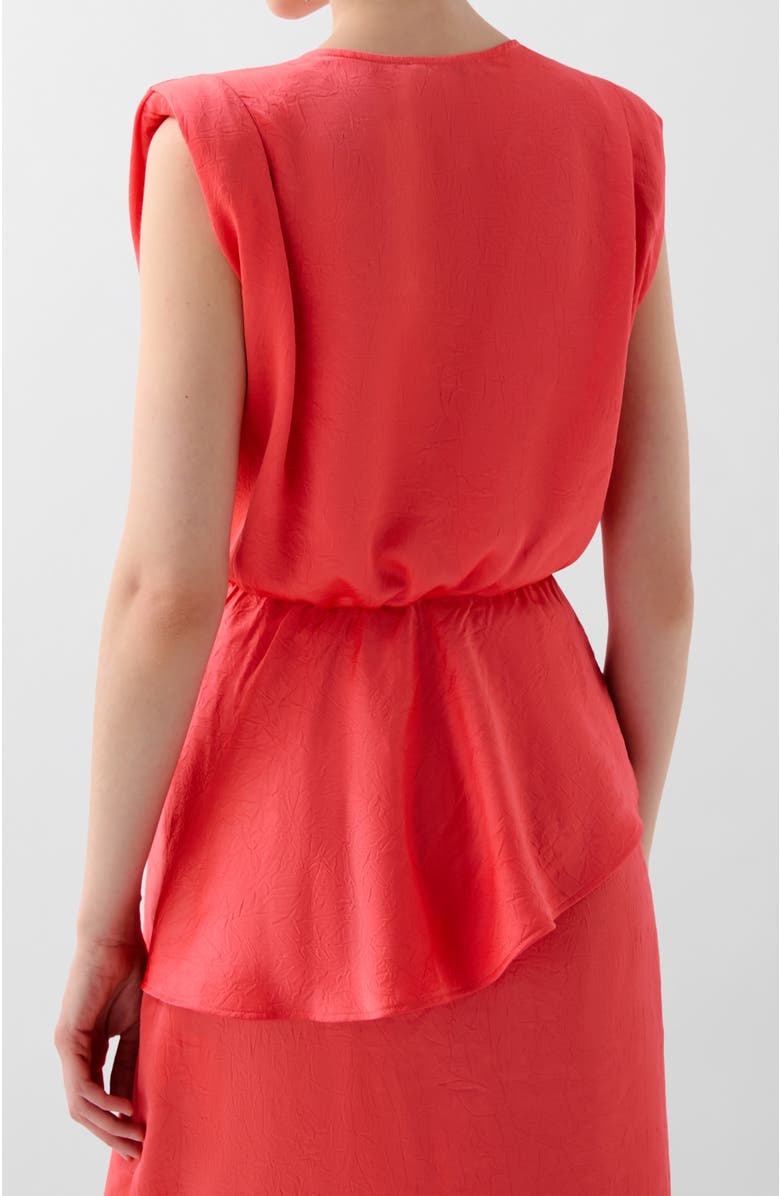 Scalpers Crinkle Top, Alternate, color, Coral