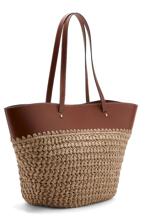 Paros Straw Tote