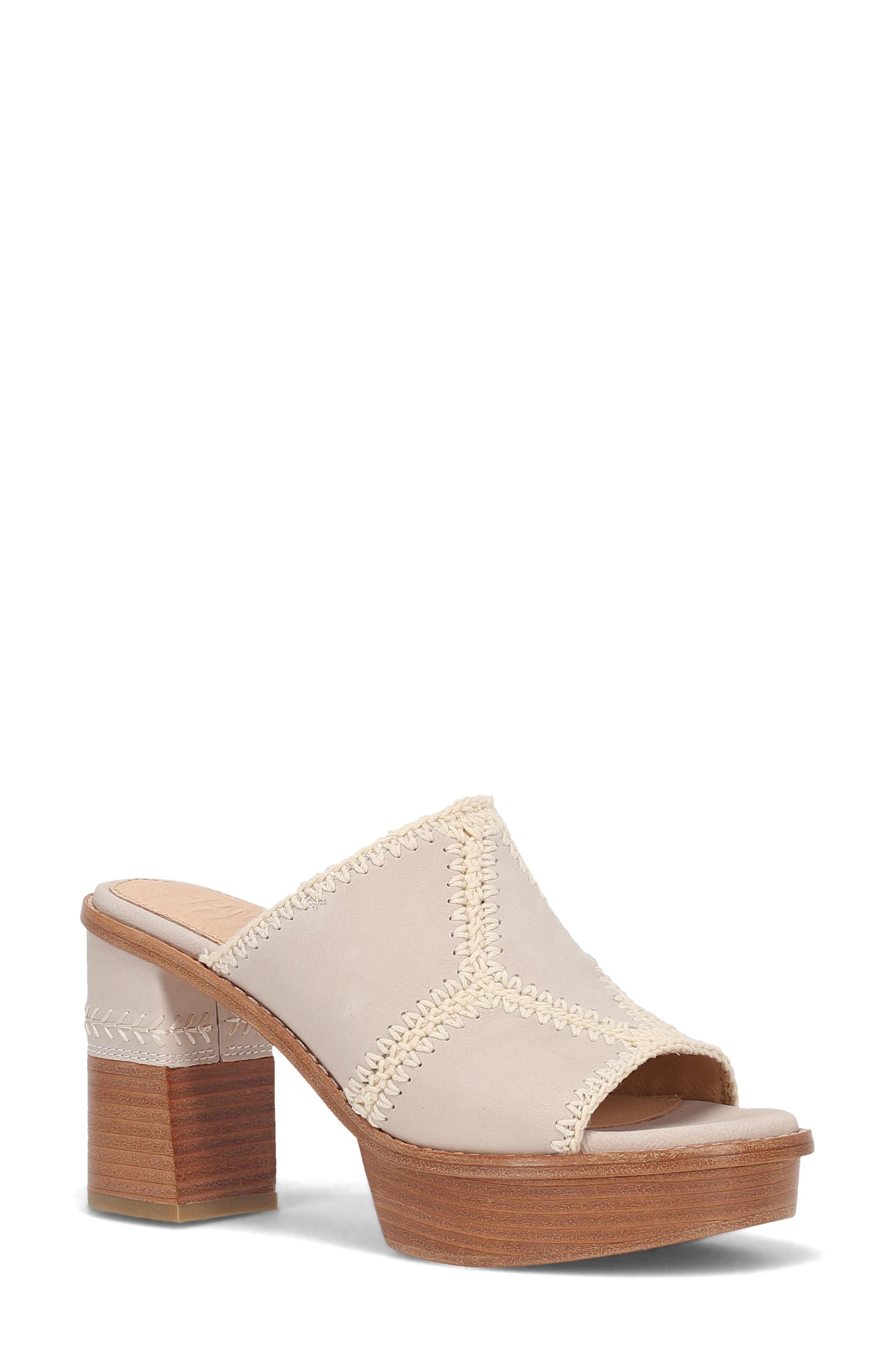 Frye Pipa Crochet Platform Sandal, Main, color, 